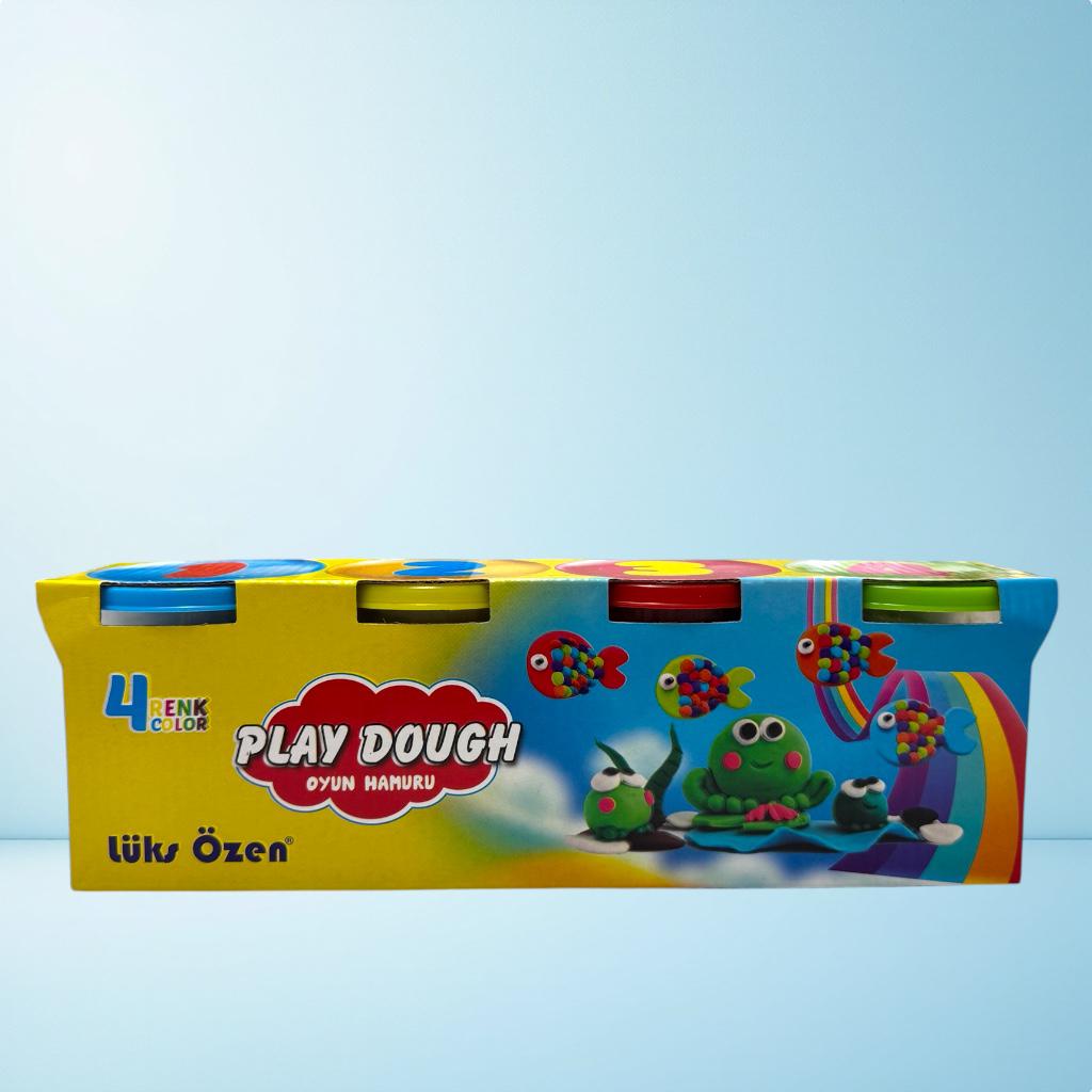 LÜKS ÖZEN 4 RENK OYUN HAMURU